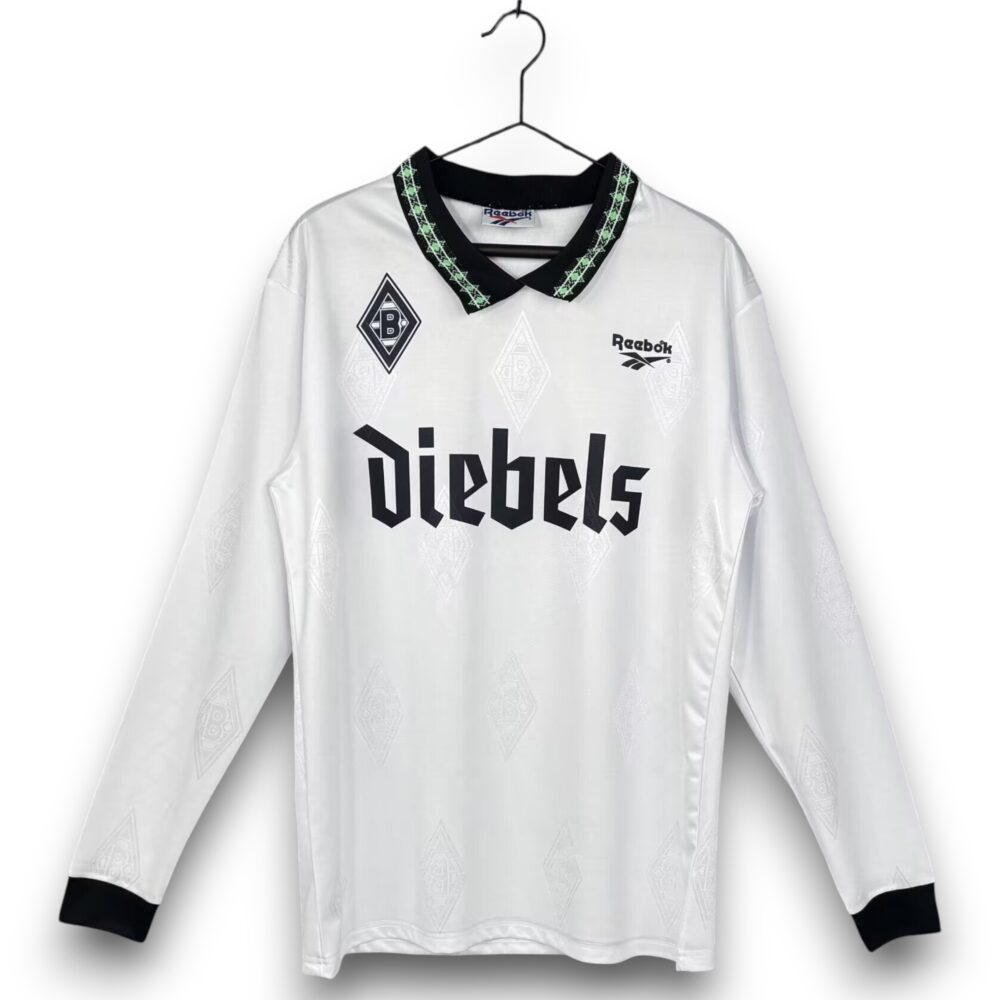 Camiseta Borussia Monchengladbach 1995-1996 Local Manga Larga