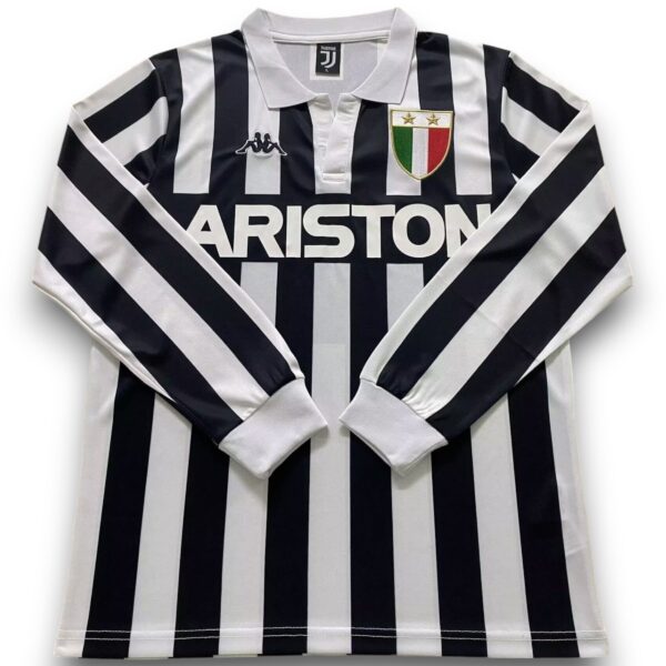 Camiseta Juventus 1984-1985 Local Manga Larga