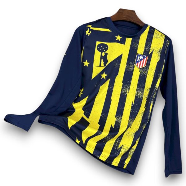 Camiseta Atletico de Madrid 2025-2026 Prepartido Visitante Manga Larga