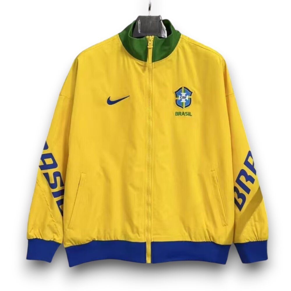 Chaqueta Brasil Retro Cortavientos