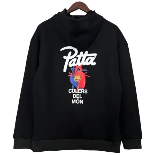 Sudadera Barcelona Negra – Sudadera Adulto