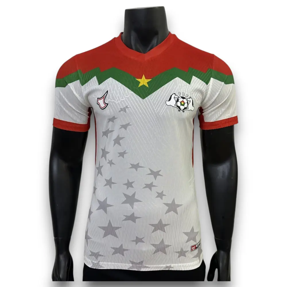 Camiseta Burkina Faso 2025-2026 Visitante – Version Pro Player