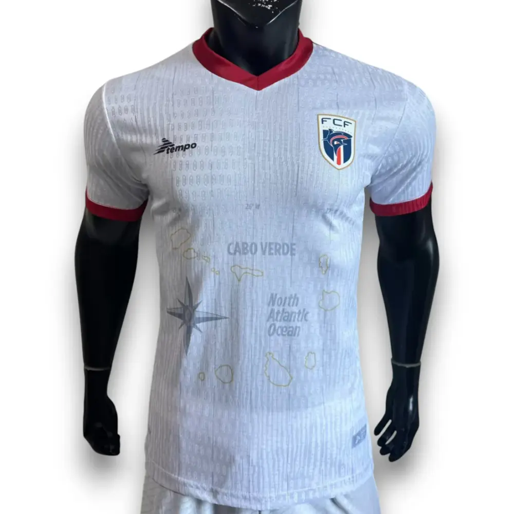 Camiseta Cabo Verde 2025-2026 Visitante – Version Pro Player