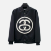 Stussy SS-Link Varsity Jacket Black Colorway