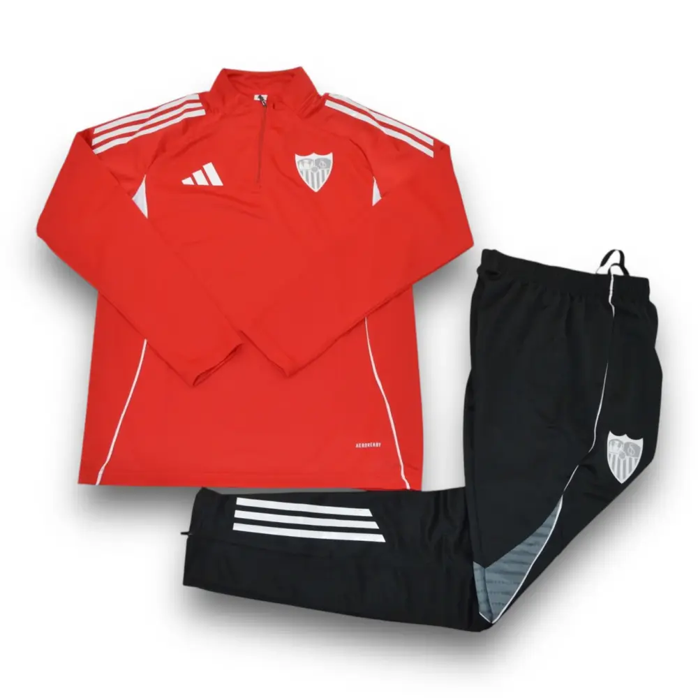 Chándal Sevilla 2025-2026 Rojo – Entrenamiento
