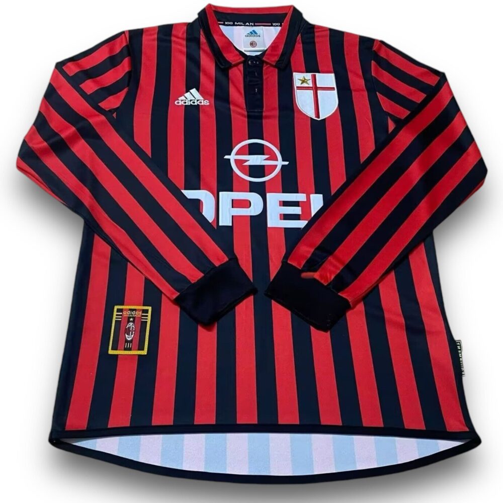 IMG-2226.jpg Camiseta AC Milan 1999-2000 Local Manga Larga