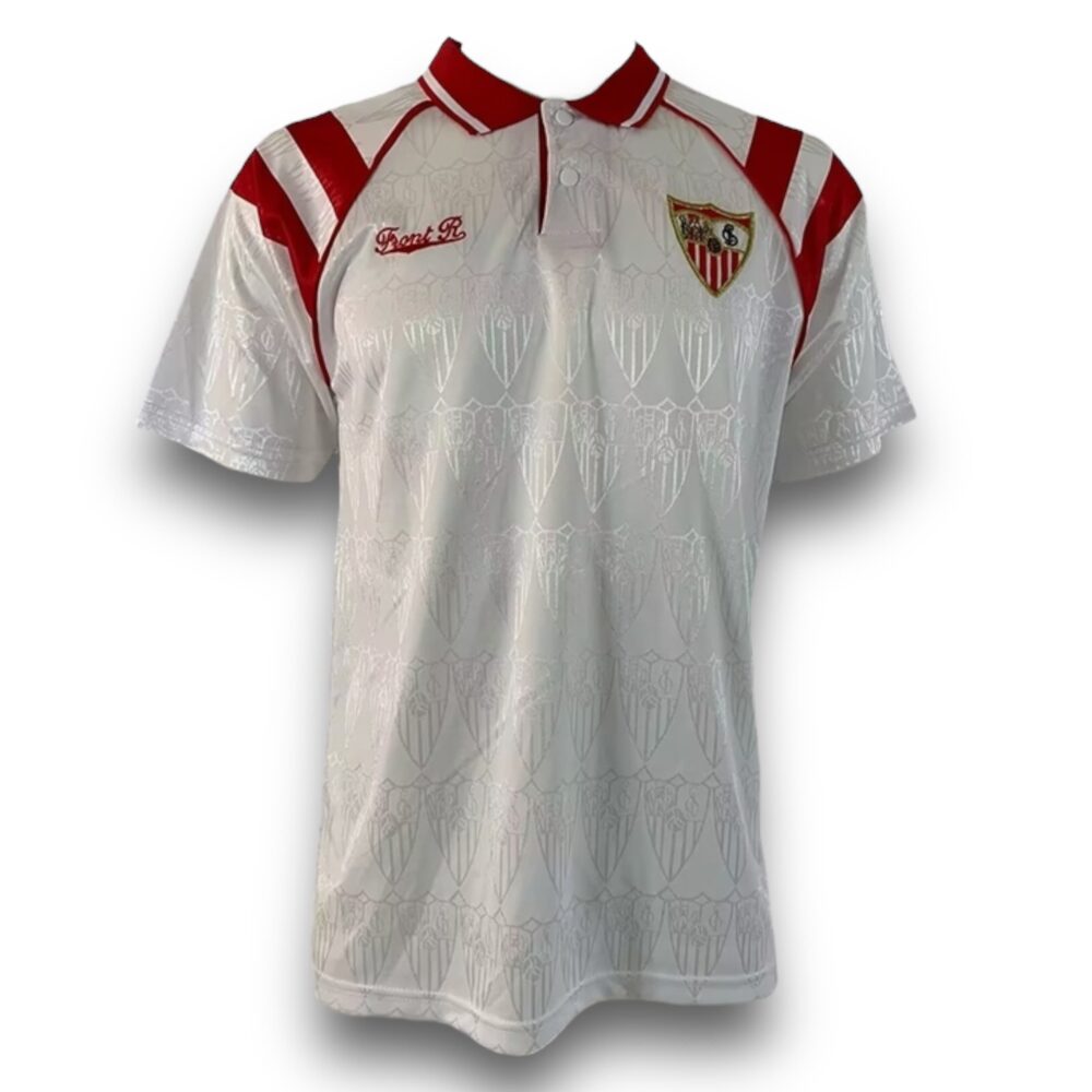 Camiseta Sevilla 1992-1993 Local