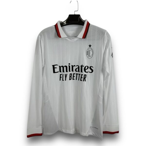 Camiseta AC Milan 2024-2025 Visitante Manga Larga