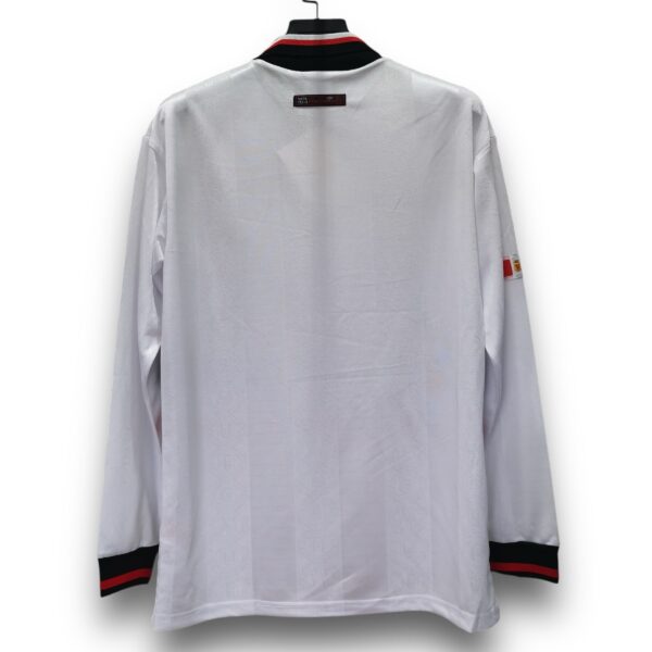 Camiseta Manchester United 1998-1999 Visitante Manga Larga