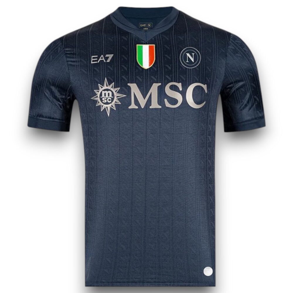 Camiseta Nápoles 2025-2026 Alternativa UCL