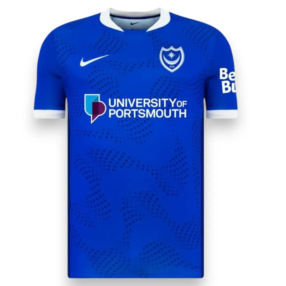 Portsmouth-25-26-home-S-4XL-2.webp Camiseta Portsmouth 2025-2026 Local
