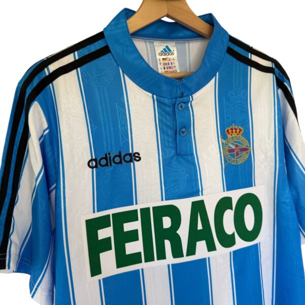 Camiseta Deportivo La Coruña 1997-1998 Local