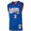Camiseta NBA Philadelphia 76ers, Allen Iverson – Mitchell & Ness Blue
