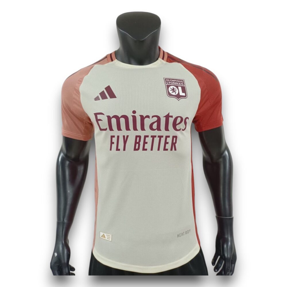 Camiseta Olympique Lyon 2024-2025 Alternativa – Version Pro Player