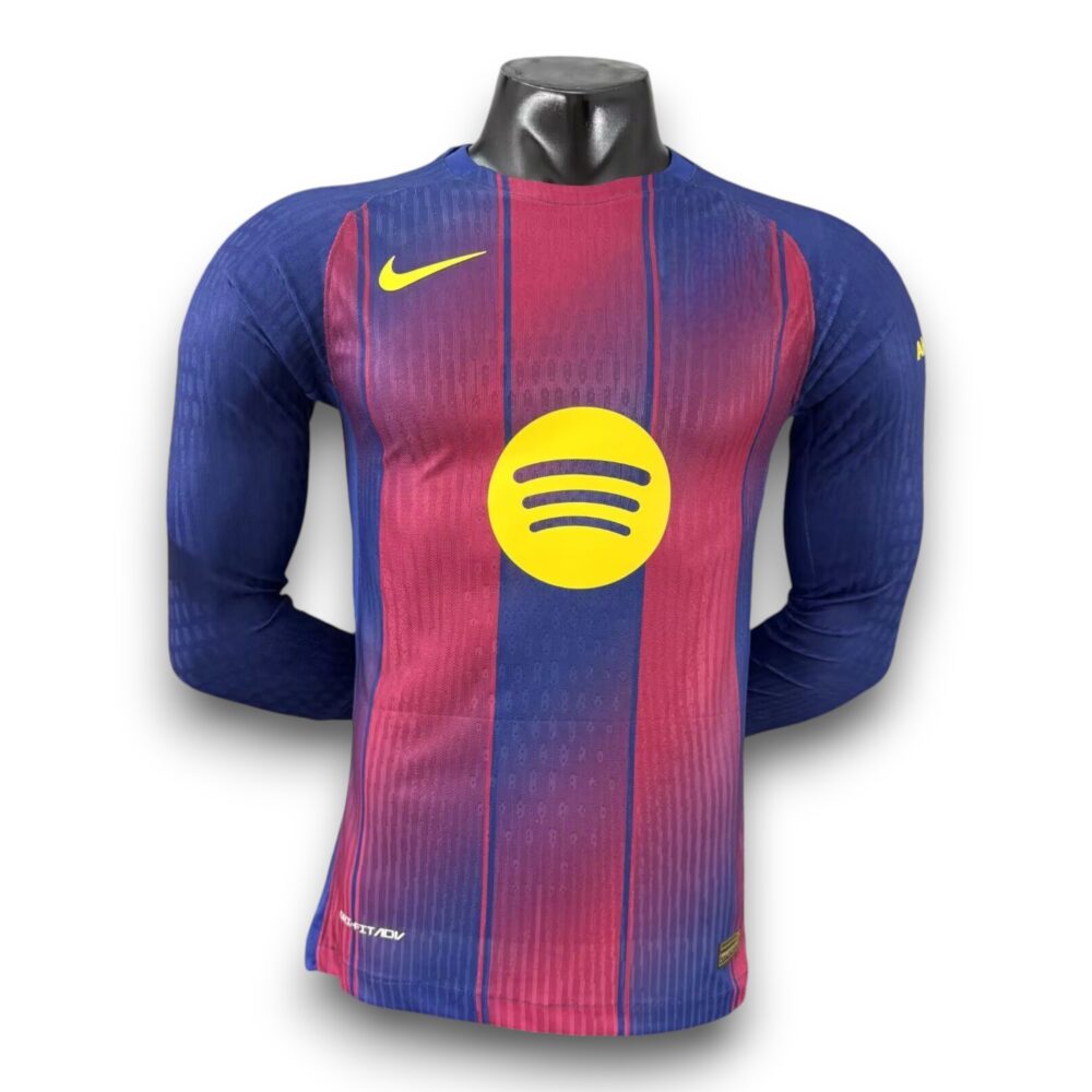 acab69d9.jpg Camiseta Barcelona 2025-2026 Local Manga Larga- Versión Pro Player