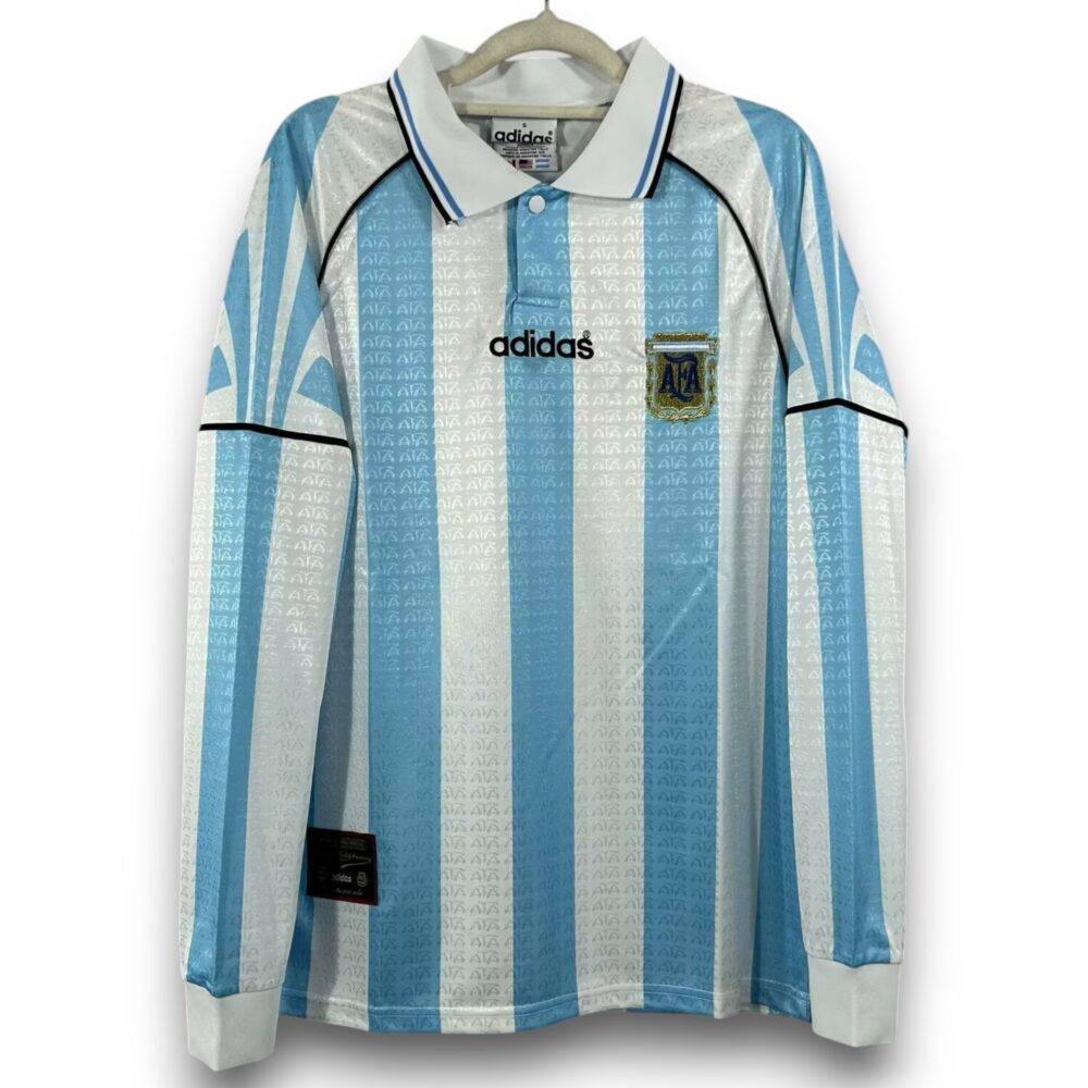 Camiseta Argentina 1996-1997 Local Manga Larga