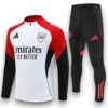 arsenal-25-26-white-with-red-black-training-suit-kid-size-2.jpg Chándal Arsenal 2025-2026 Local – Entrenamiento