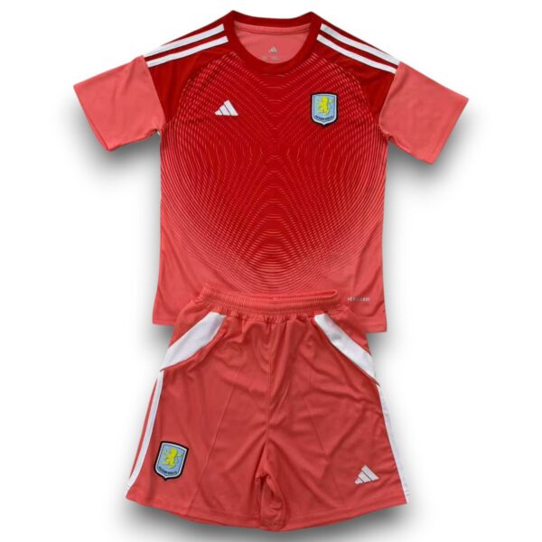 aston-villa-25-26-red-GK-kid-kit-Photoroom.jpg Camiseta Aston Villa 2025-2026 Portero