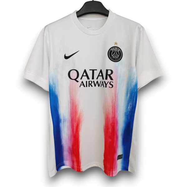 Camiseta París 2025-2026 Prepartido Blanca