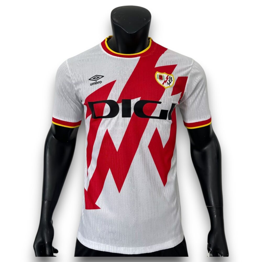 Camiseta Rayo Vallecano 2025-2026 Local – Version Pro Player