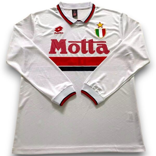 Camiseta AC Milan 1993-1994 Visitante Manga Larga
