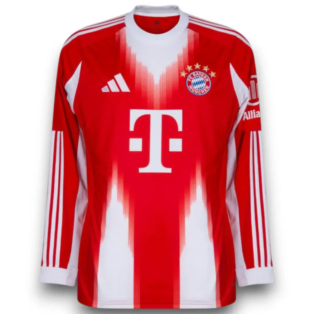 Camiseta Bayern Munich 2025-2026 Local-Manga Larga