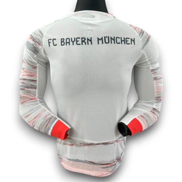 Camiseta Bayern Múnich 2025-2026 Visitante Manga Larga – Version Pro Player
