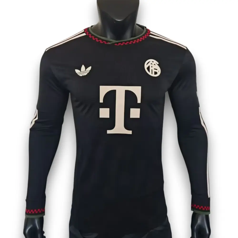 Camiseta Bayern Múnich 2025-2026 Alternativa Manga Larga – Version Pro Player