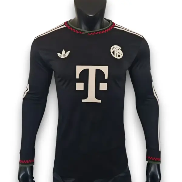 Camiseta Bayern Múnich 2025-2026 Alternativa Manga Larga – Version Pro Player