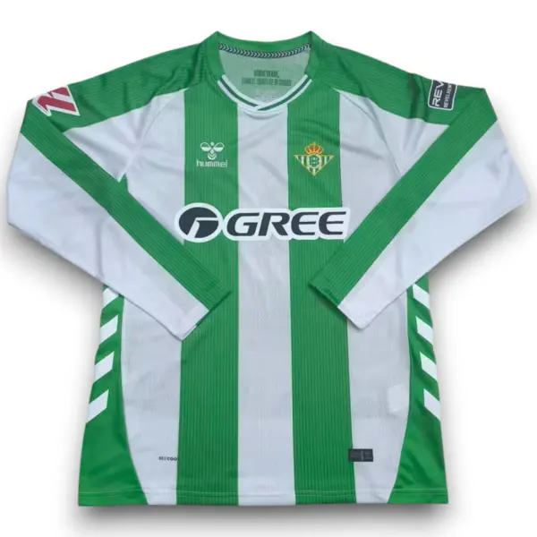 Camiseta Real Betis 2025-2026 Local Manga Larga