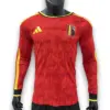 Camiseta Bélgica 2025-2026 Local Manga Larga – Pro Player