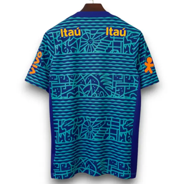 Camiseta Brasil 2024 Visitante Entrenamiento