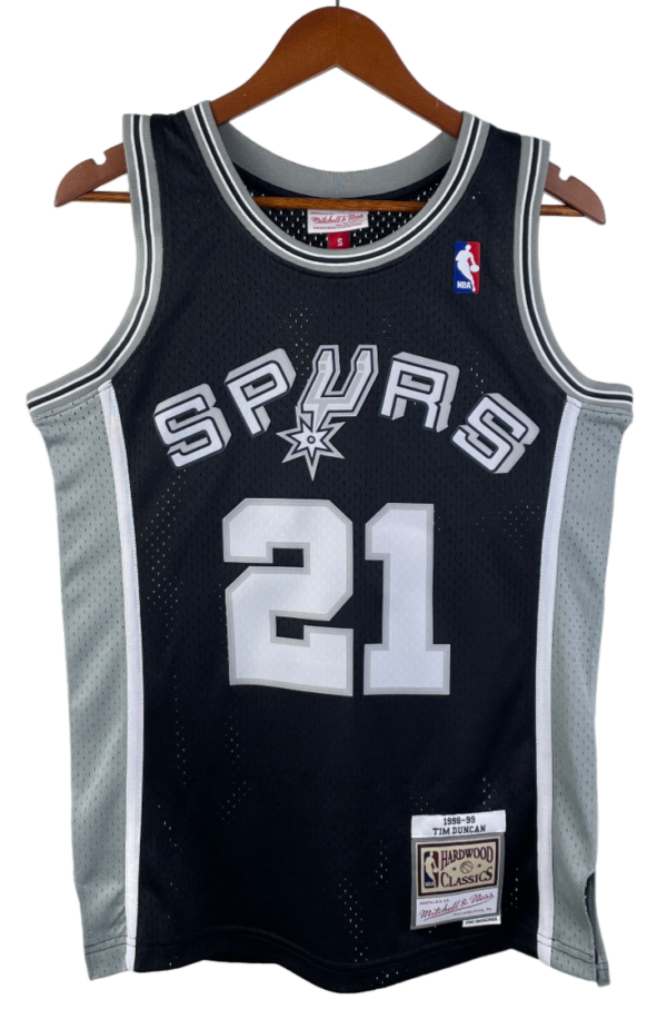 Camiseta San Antonio Spurs Tim Duncan – Mitchell Ness