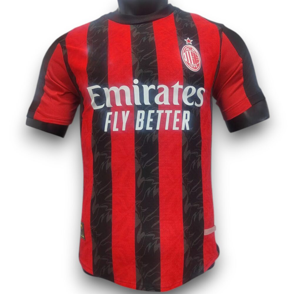 Camiseta Ac Milan 2025-2026 Local – Version Pro Player