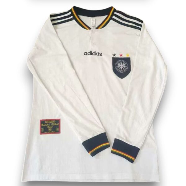 Camiseta Alemania 1996 Local Manga Larga