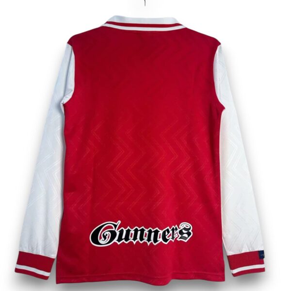 Camiseta Arsenal 1996-1998 Local Manga Larga