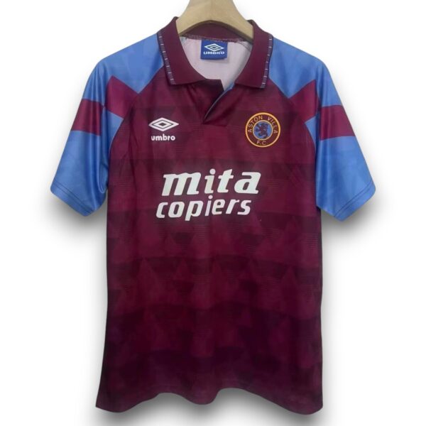 Camiseta Aston Villa 1990