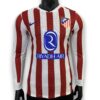 Camiseta Atletico de Madrid 2025-2026 Local Manga Larga- Version Pro Player