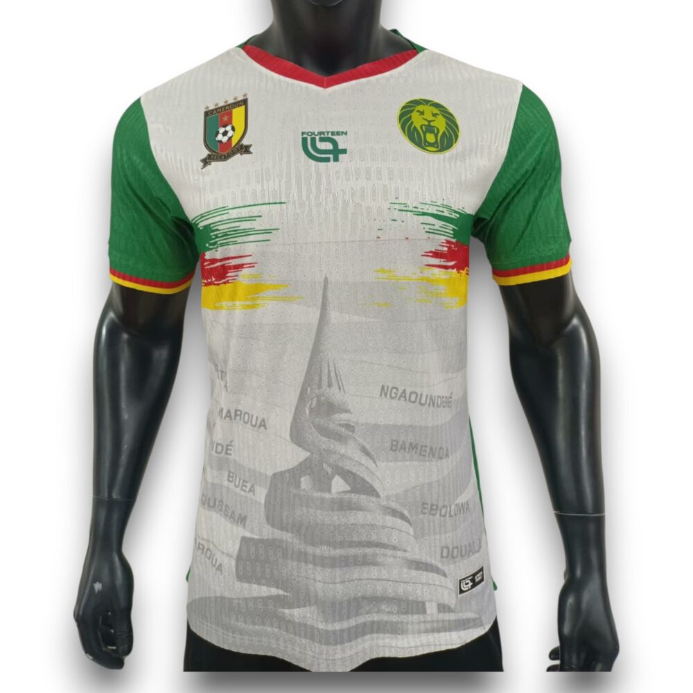 Camiseta Camerun 2025 Alternativa – Versión Pro Player
