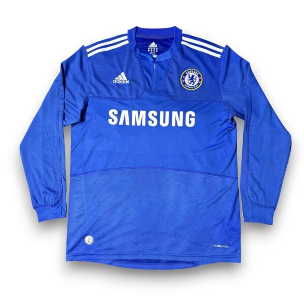 Camiseta Chelsea 2009-2010 Local – Manga Larga