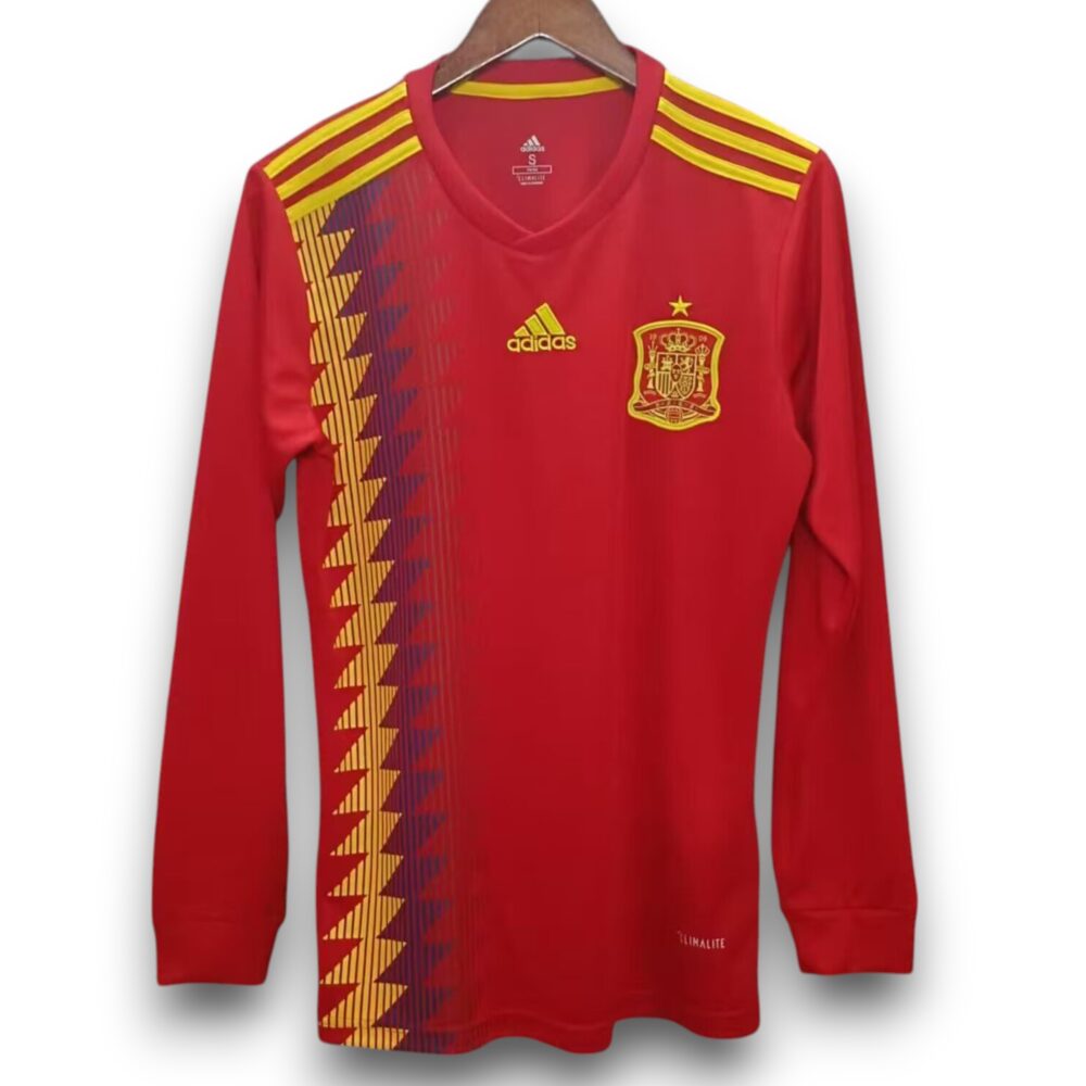 Camiseta España 2018 Local – Manga Larga