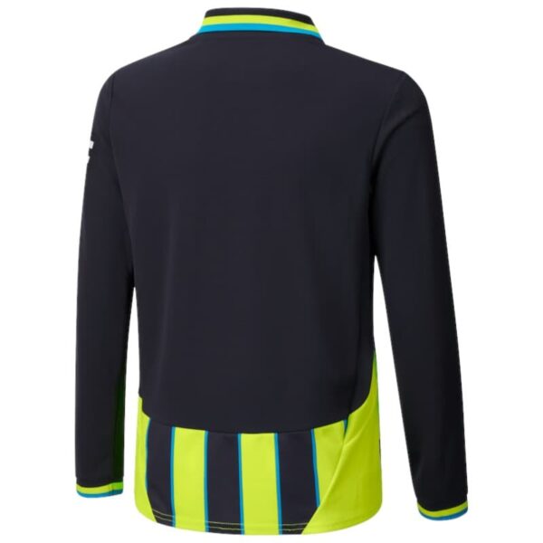 Camiseta Manchester City 2024-2025 Visitante Manga Larga – Version Pro Player