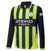 Camiseta Manchester City 2024-2025 Visitante Manga Larga – Version Pro Player