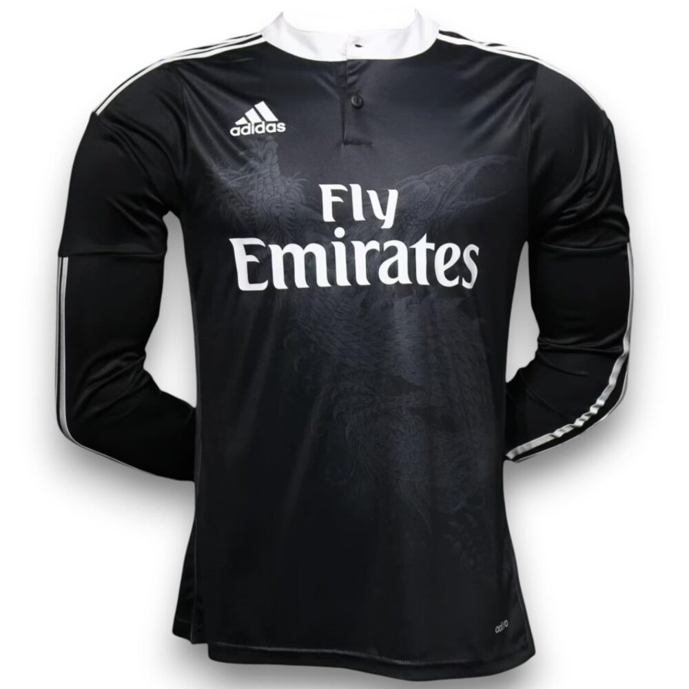 Camiseta Real Madrid 2014-2015 Visitante Manga Larga