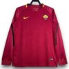 Camiseta AS Roma 2017-2018 Local Manga Larga