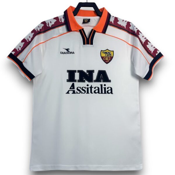 Camiseta AS Roma 1998-1999 Visitante