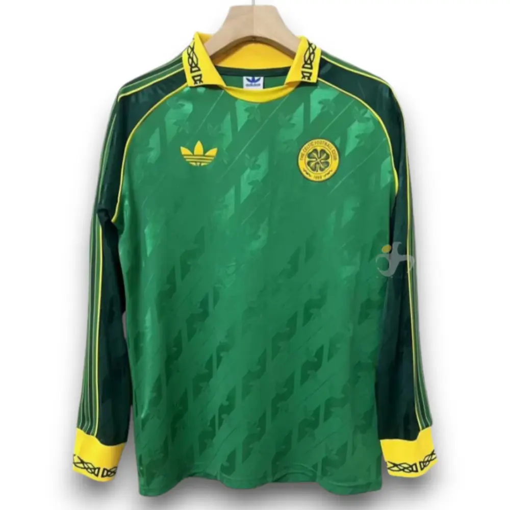 Camiseta Celtic 2025-2026 138th Anivrsario Manga Larga