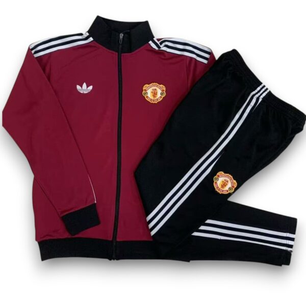 Chándal Manchester United Retro – Cremallera