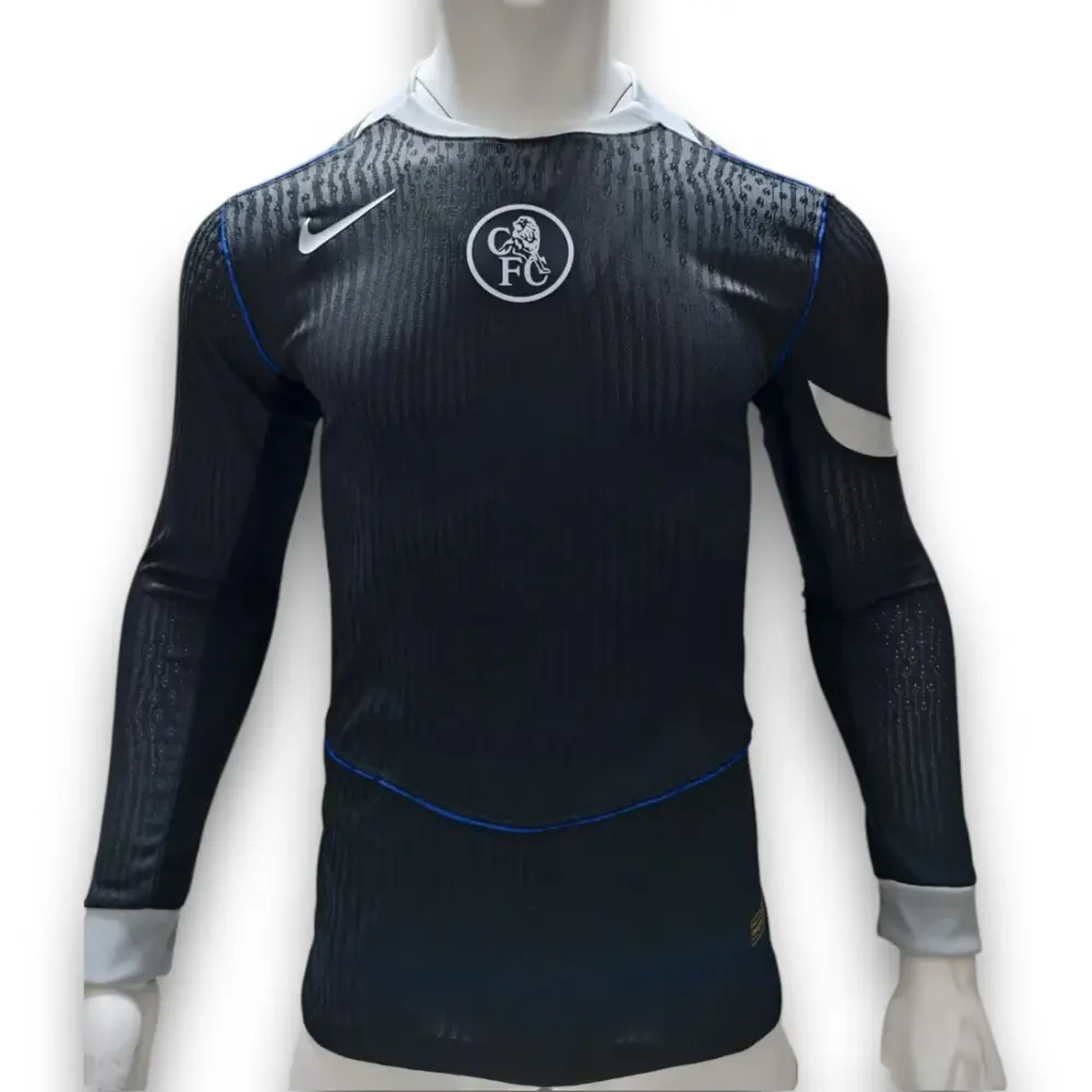 Camiseta Chelsea 2025-2026 Alternativa Manga Larga – Pro Player