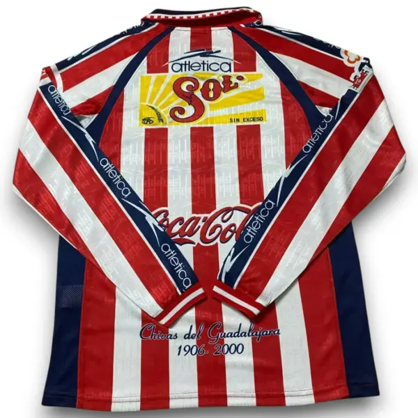 Camiseta Chivas 1999-2000 Local Manga Larga